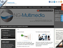 Tablet Screenshot of ng-multimedia.com